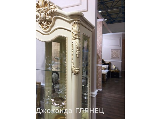 Витрина Джоконда правая, крем глянец