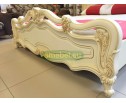 Спальня Мона Лиза 180x200 с мягким изголовьем крем