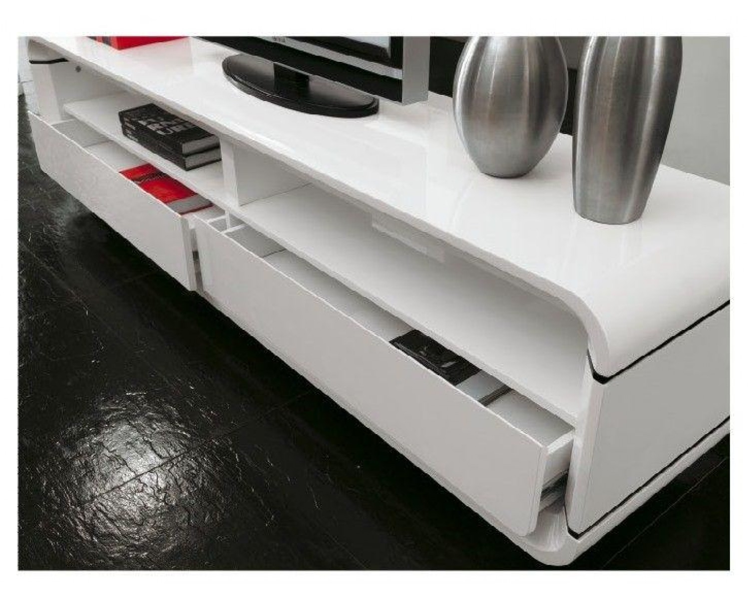 Тумба под ТВ Opus D2013 (Bright White) 1800х450х450