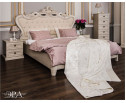 Кровать Афина 160х200 см крем-корень глянец