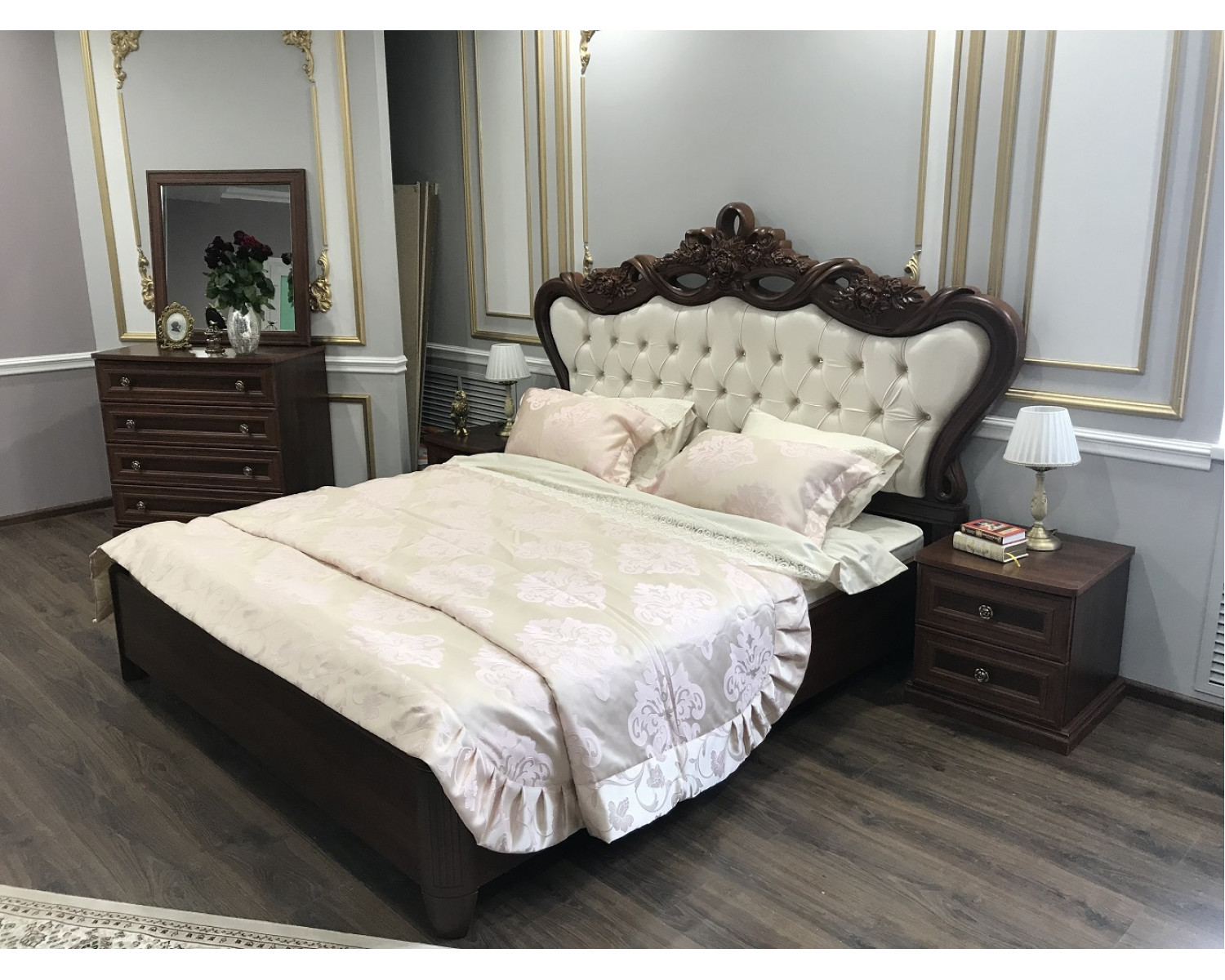Кровать Афина 180х200 см караваджо