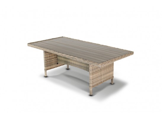 "Цесена" плетеный стол из искусственного ротанга