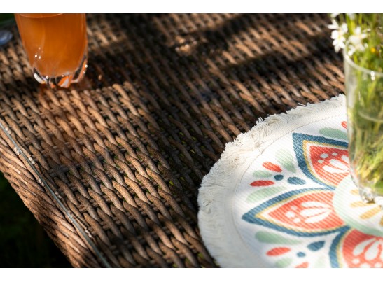 "Прованс" лаунж-зона плетеная из искусственного ротанга, цвет коричневый