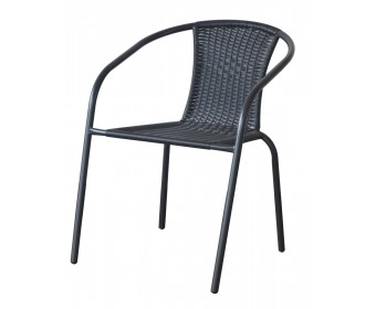 Комплект мебели Асоль LRC03/LRT03-60x60 Black (2+1)