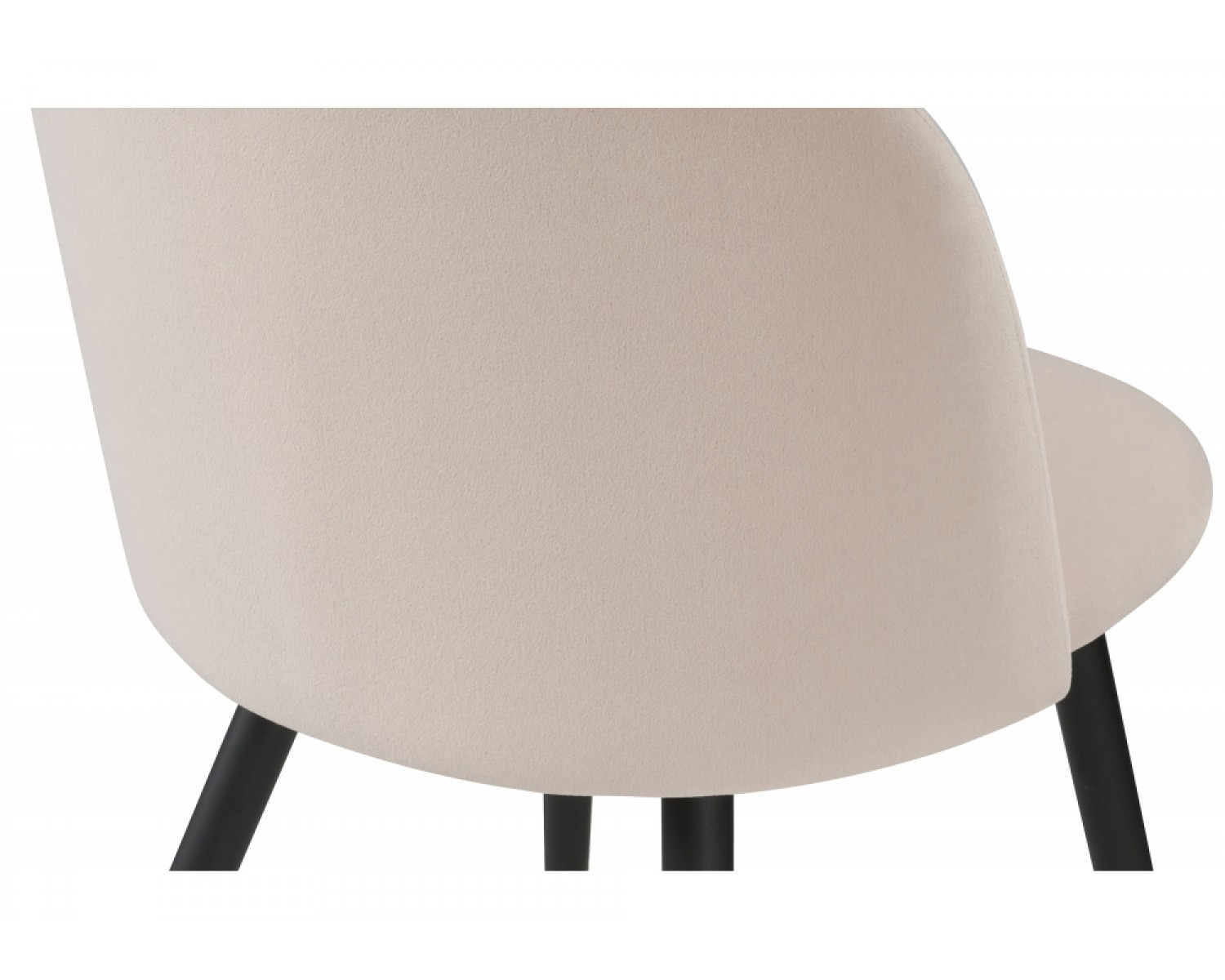 Стул на металлокаркасе Gabi beige / black / gold