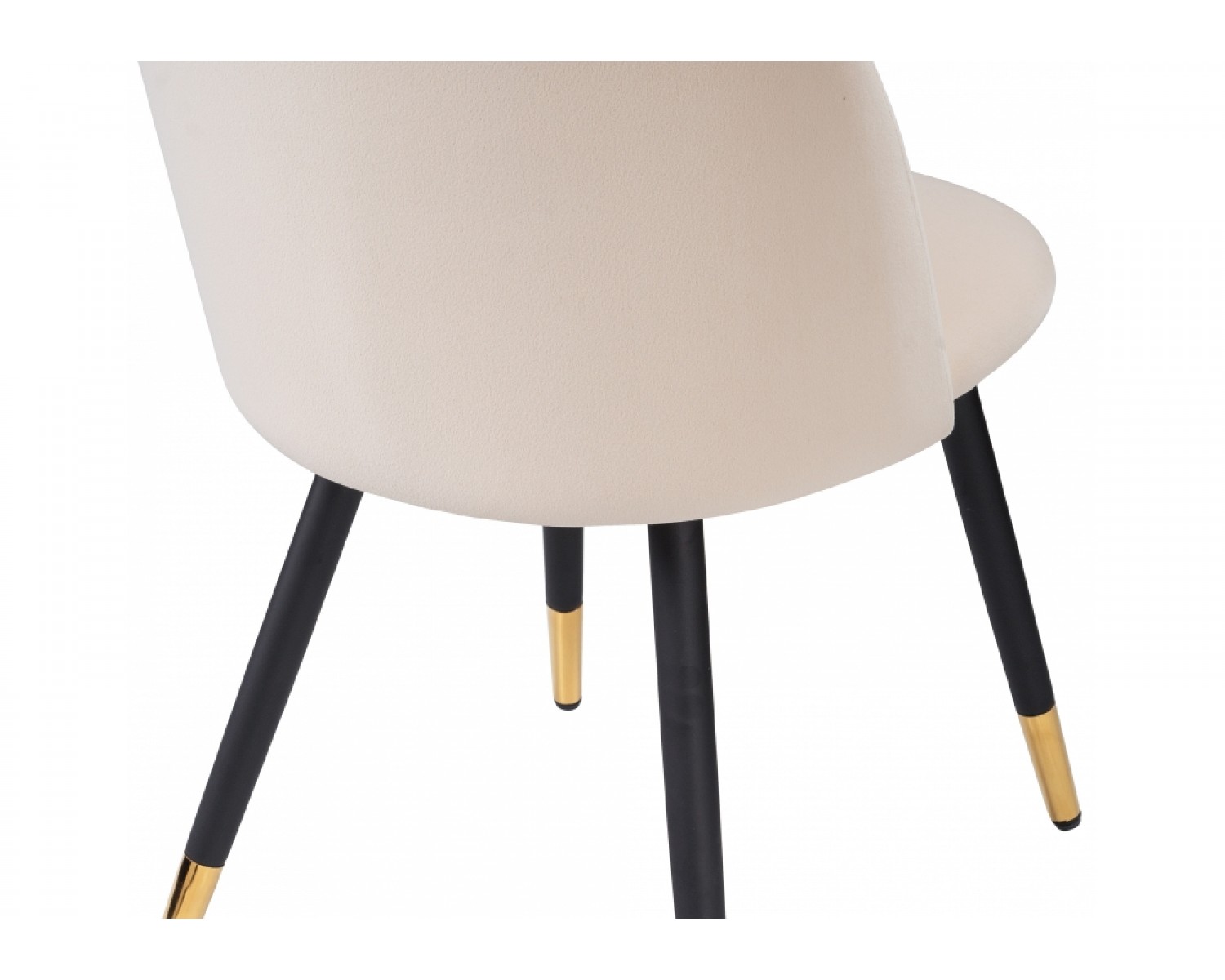 Стул на металлокаркасе Gabi beige / black / gold