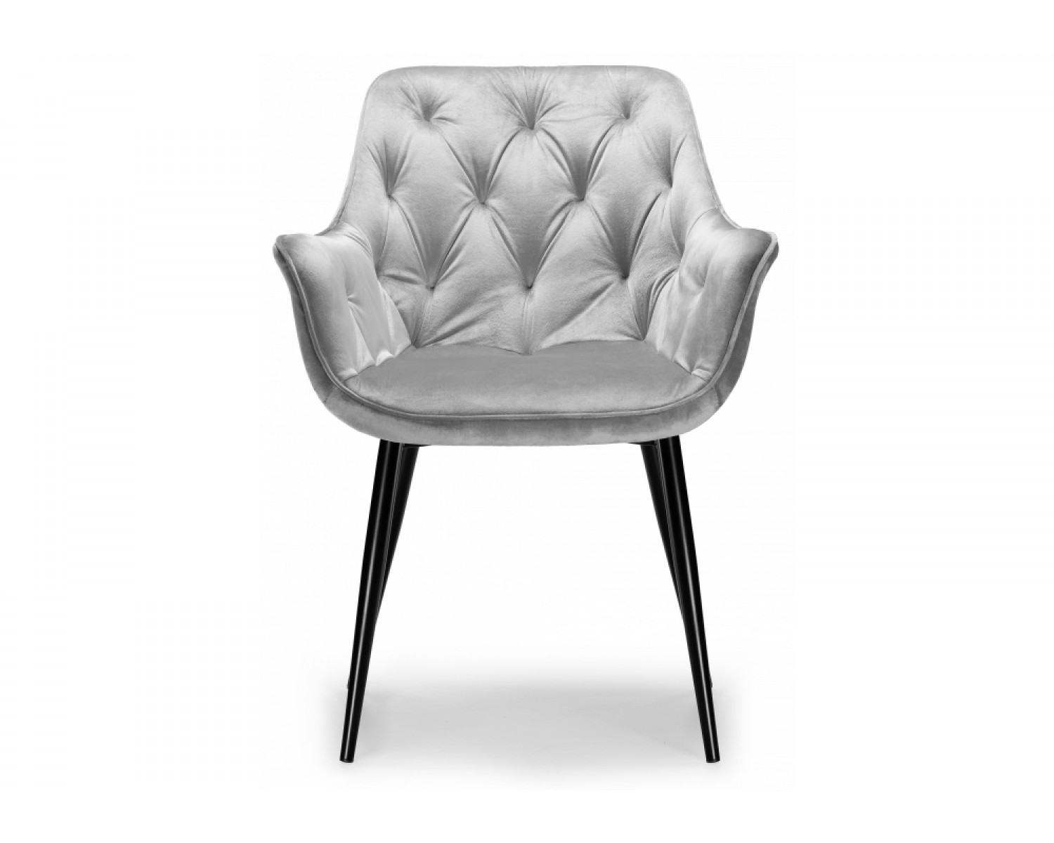 Стул на металлокаркасе Remo light gray