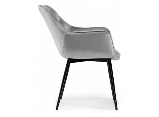 Стул на металлокаркасе Remo light gray