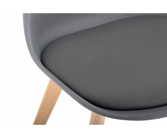 Деревянный стул Bonuss dark gray