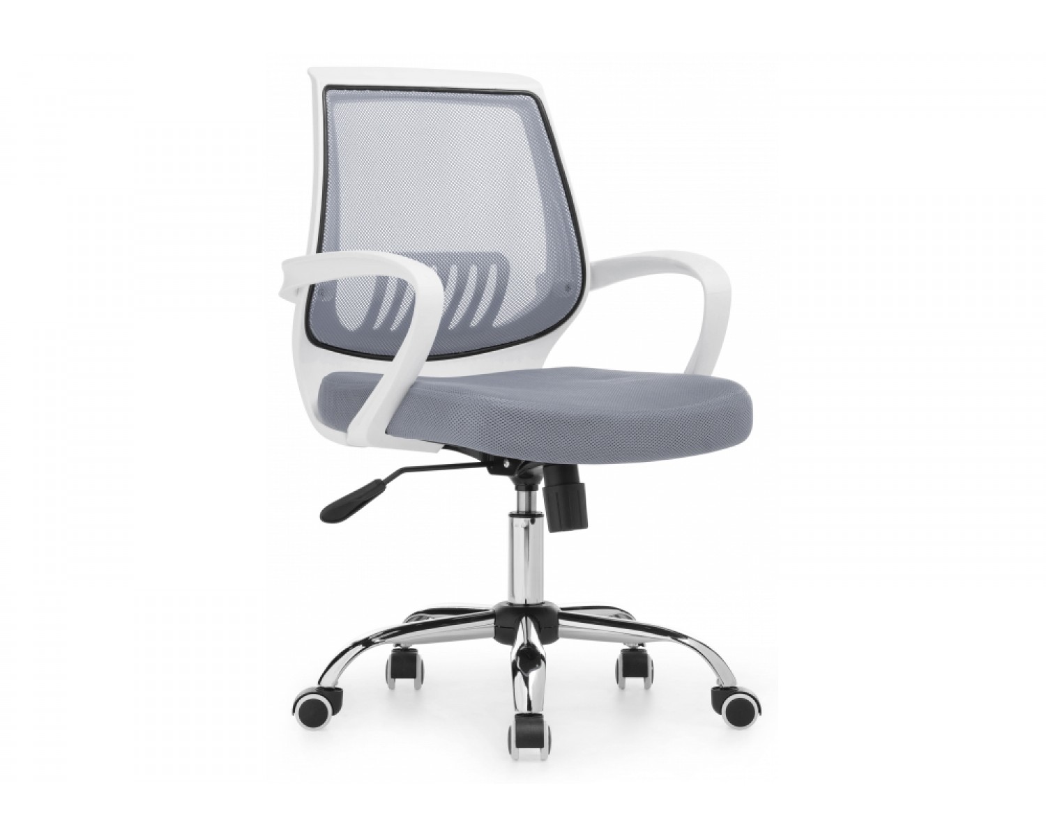 Компьютерное кресло Ergoplus light gray / white