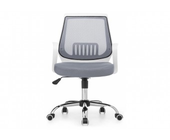Компьютерное кресло Ergoplus light gray / white