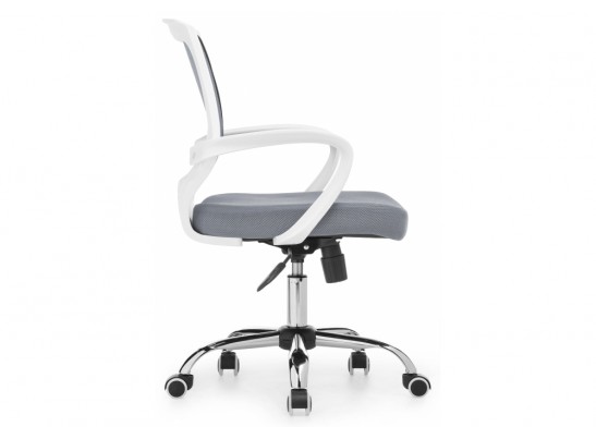Компьютерное кресло Ergoplus light gray / white