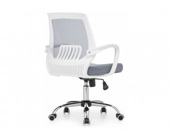 Компьютерное кресло Ergoplus light gray / white