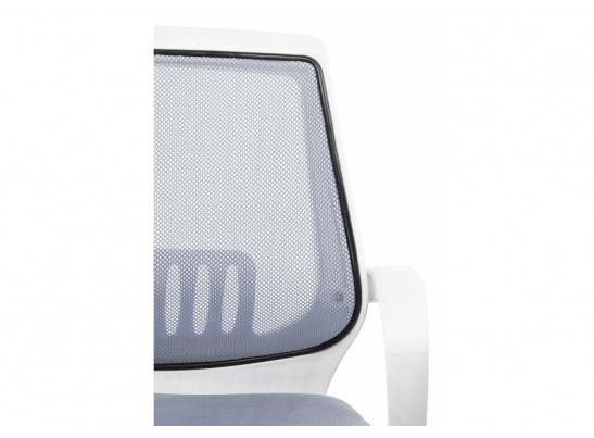 Компьютерное кресло Ergoplus light gray / white