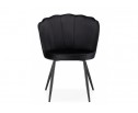 Стул на металлокаркасе Coral black