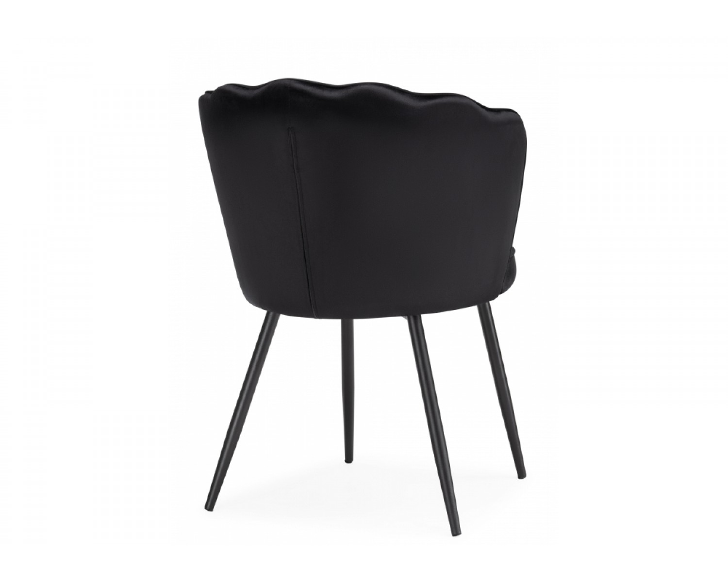 Стул на металлокаркасе Coral black