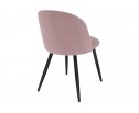 Стул на металлокаркасе Gabi 1 light purple / black