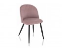 Стул на металлокаркасе Gabi 1 light purple / black