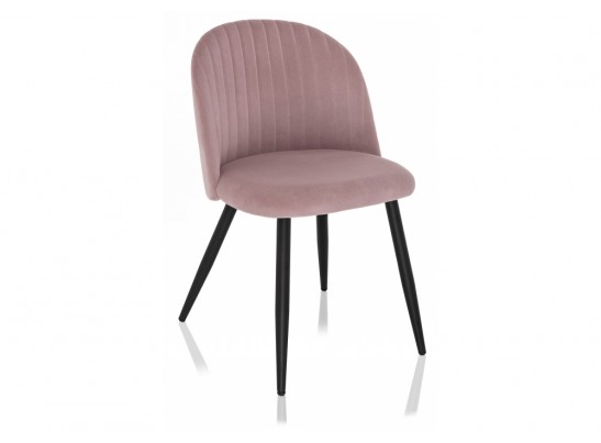 Стул на металлокаркасе Gabi 1 light purple / black
