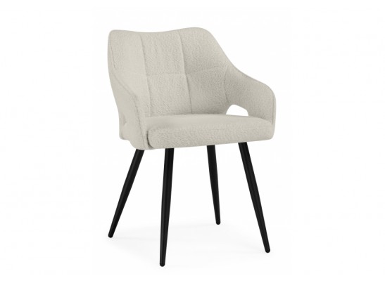 Стул на металлокаркасе Hera beige / black