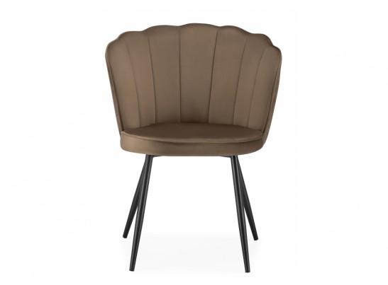 Стул на металлокаркасе Coral сappuccino / black