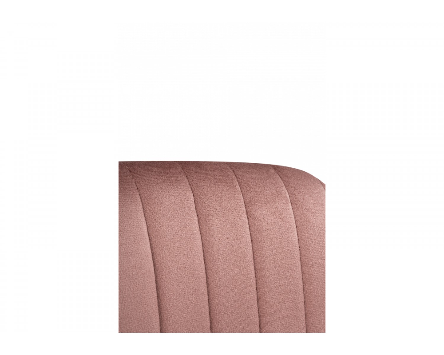 Стул на металлокаркасе Kora dark pink / white
