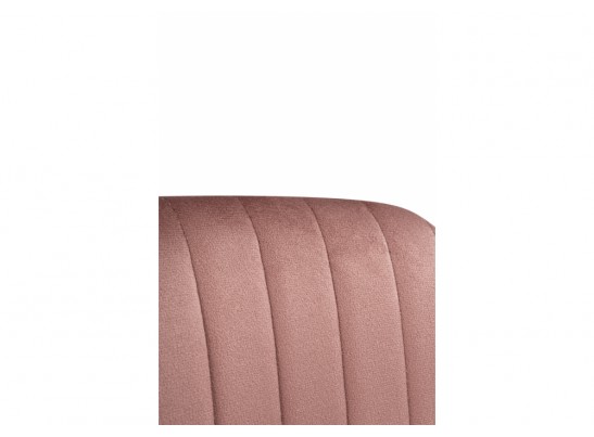 Стул на металлокаркасе Kora dark pink / white