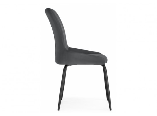 Стул на металлокаркасе Lado gray / black