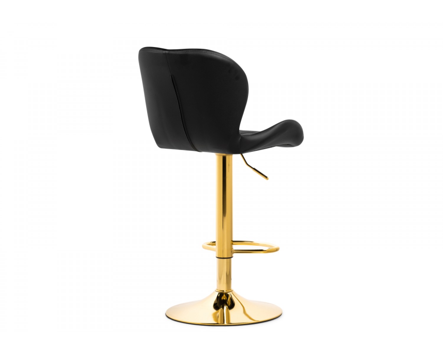 Барный стул Trio black / gold