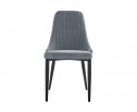 Стул на металлокаркасе Kora gray / black