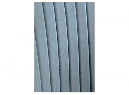 Стул на металлокаркасе Kora light blue / white