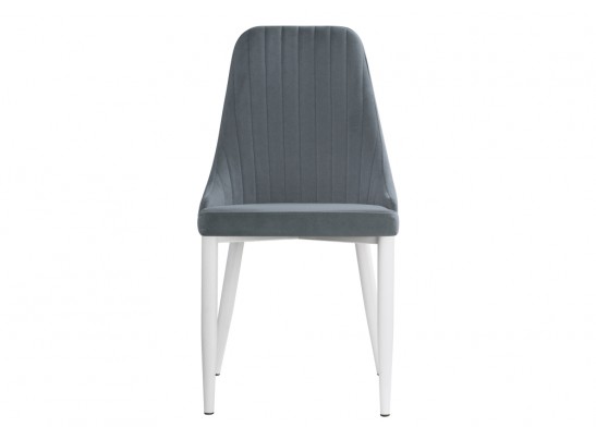 Стул на металлокаркасе Kora white / gray
