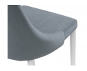 Стул на металлокаркасе Kora white / gray