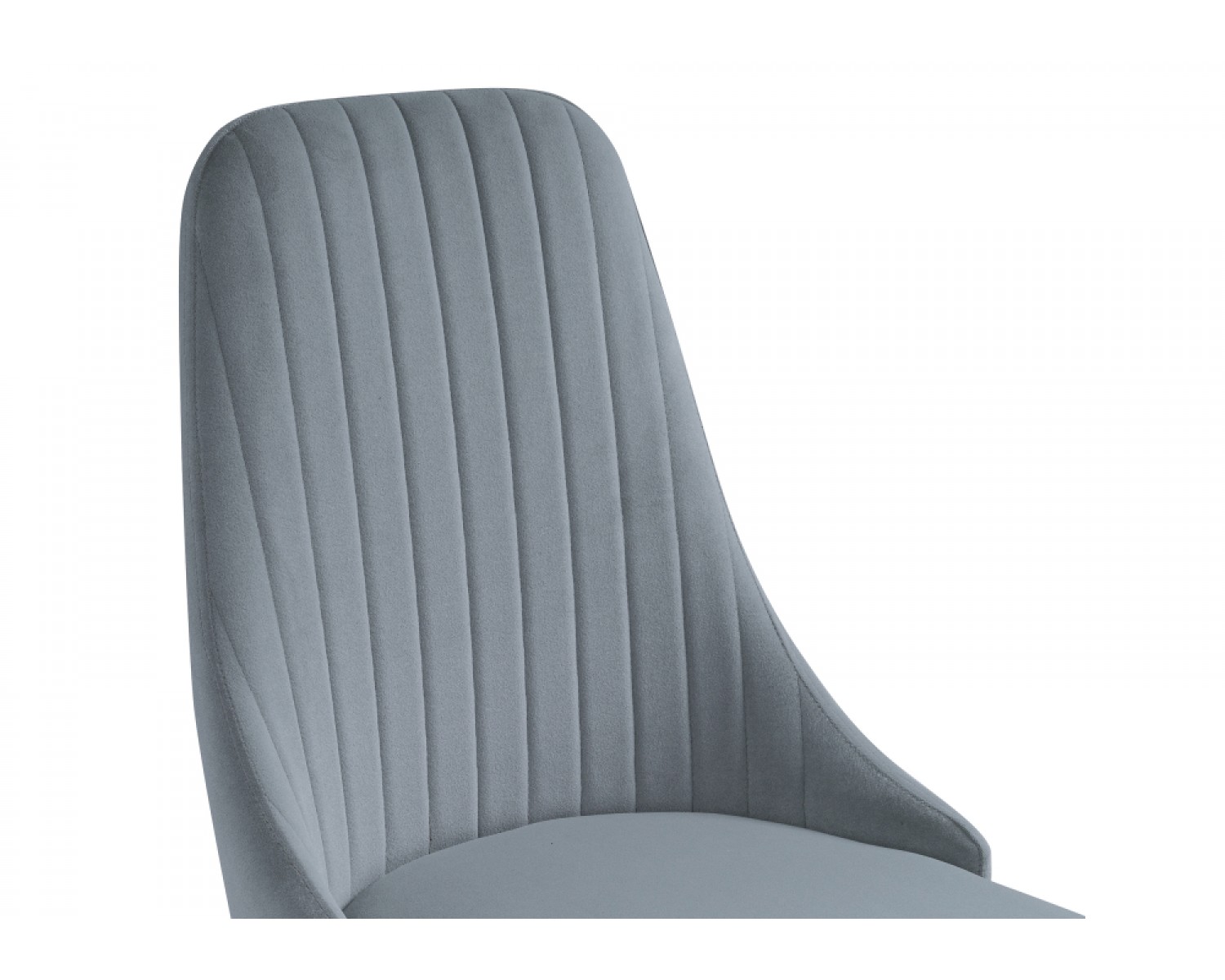Стул на металлокаркасе Kora white / gray