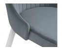 Стул на металлокаркасе Kora white / gray