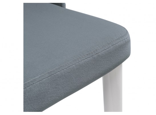 Стул на металлокаркасе Kora white / gray