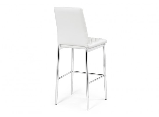 Барный стул Teon white / chrome