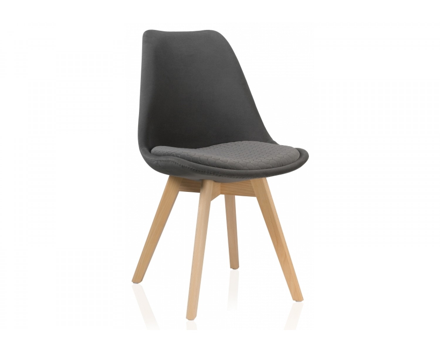 Деревянный стул Bonuss dark gray / wood