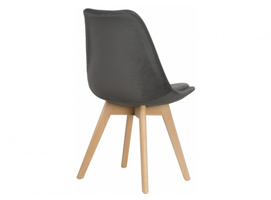 Деревянный стул Bonuss dark gray / wood
