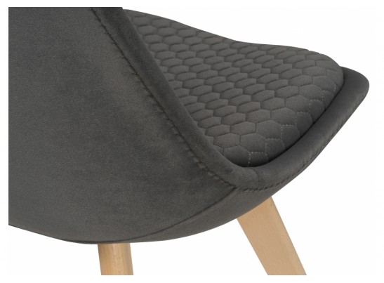 Деревянный стул Bonuss dark gray / wood