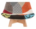 Деревянный стул Mille fabric multicolor
