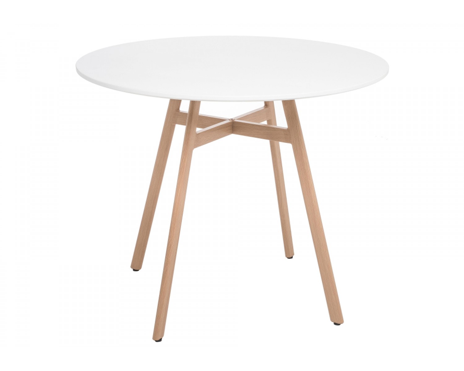 Обеденная группа Номиа 90 white / wood