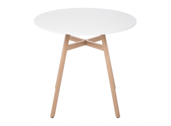 Обеденная группа Номиа 90 white / wood