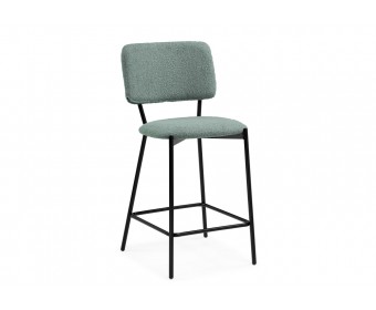 Полубарный стул Reparo bar olive / black