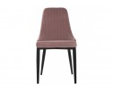Стул на металлокаркасе Kora light purple / black