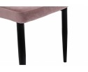 Стул на металлокаркасе Kora light purple / black