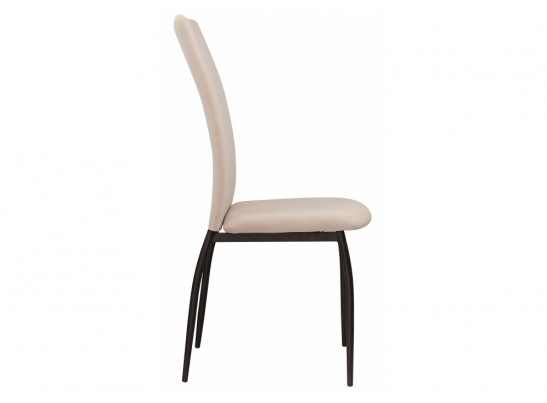 Стул на металлокаркасе Tod beige / black