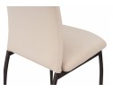 Стул на металлокаркасе Tod beige / black