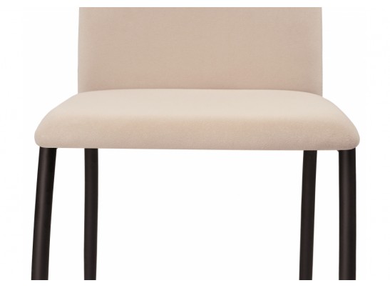 Стул на металлокаркасе Tod beige / black