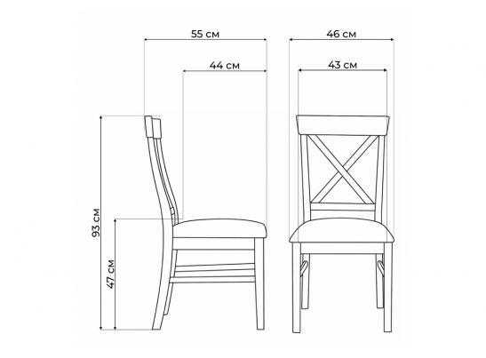 Деревянный стул Калатея renzo 03 / вишня